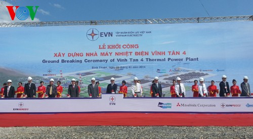 Construction of Vinh Tan 4 thermal power plant begins - ảnh 1